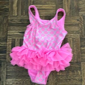 Cat & Jack Pink Kids Swim One Piece